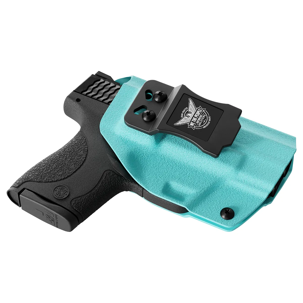 Aqua Custom Printed Holster - IWB Kydex Holster