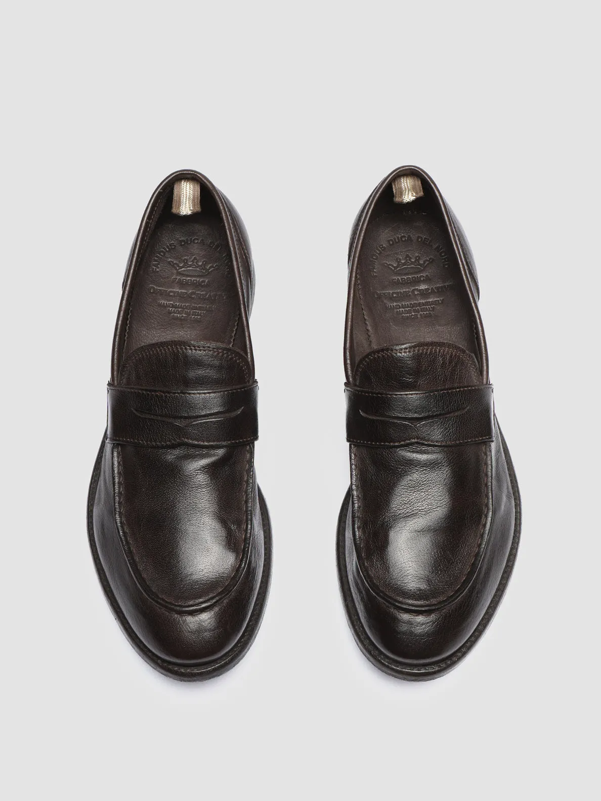 ARC 509 - Brown Leather Penny Loafers