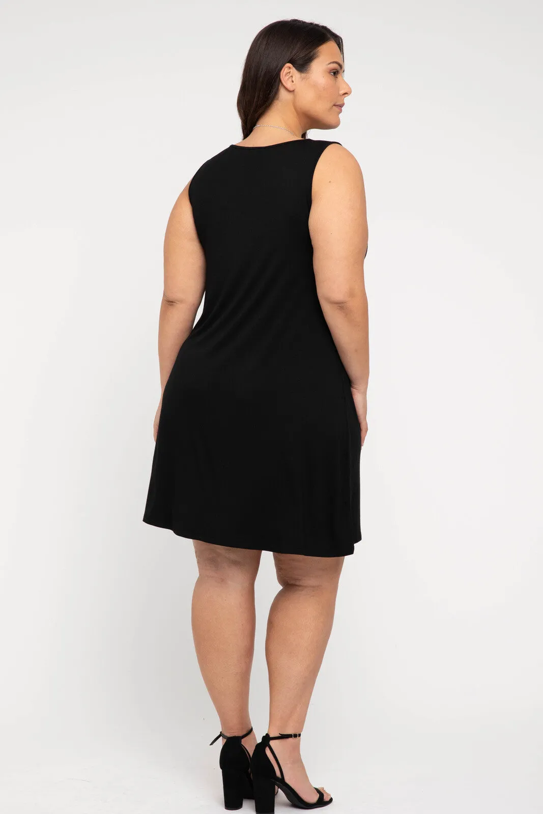 Bamboo Adele Dress - Black