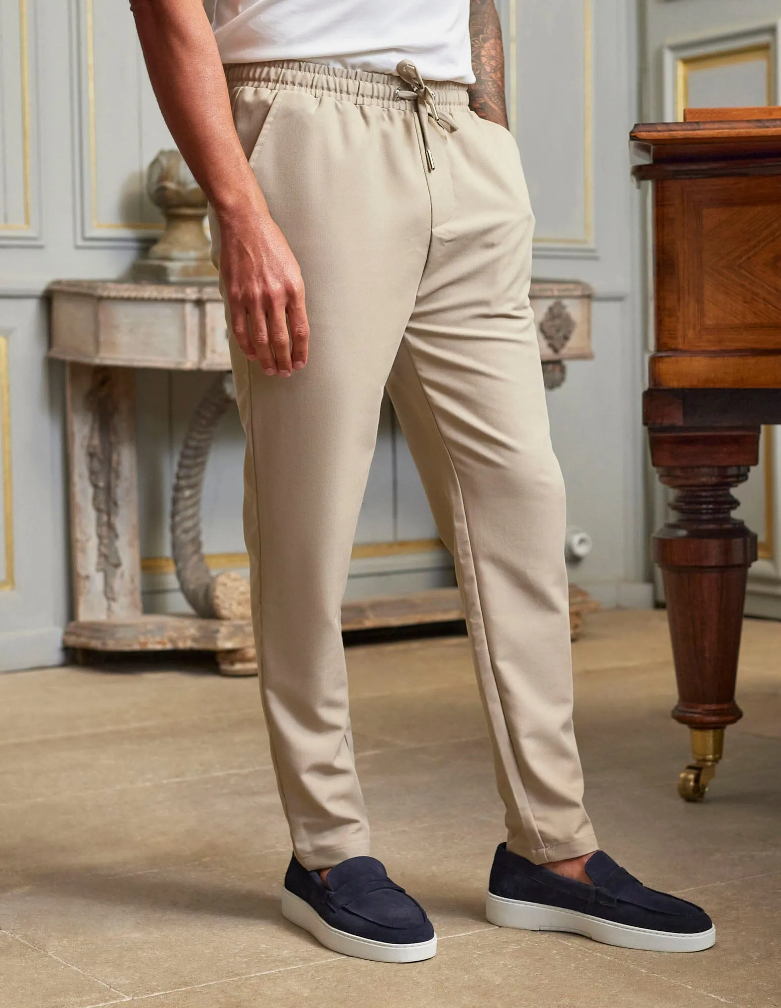 Beige 365 Lightweight Trouser