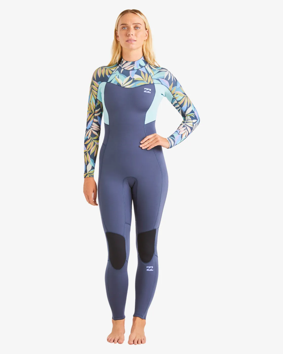 Billabong 3/2mm Synergy Back Zip Steamer Wetsuit