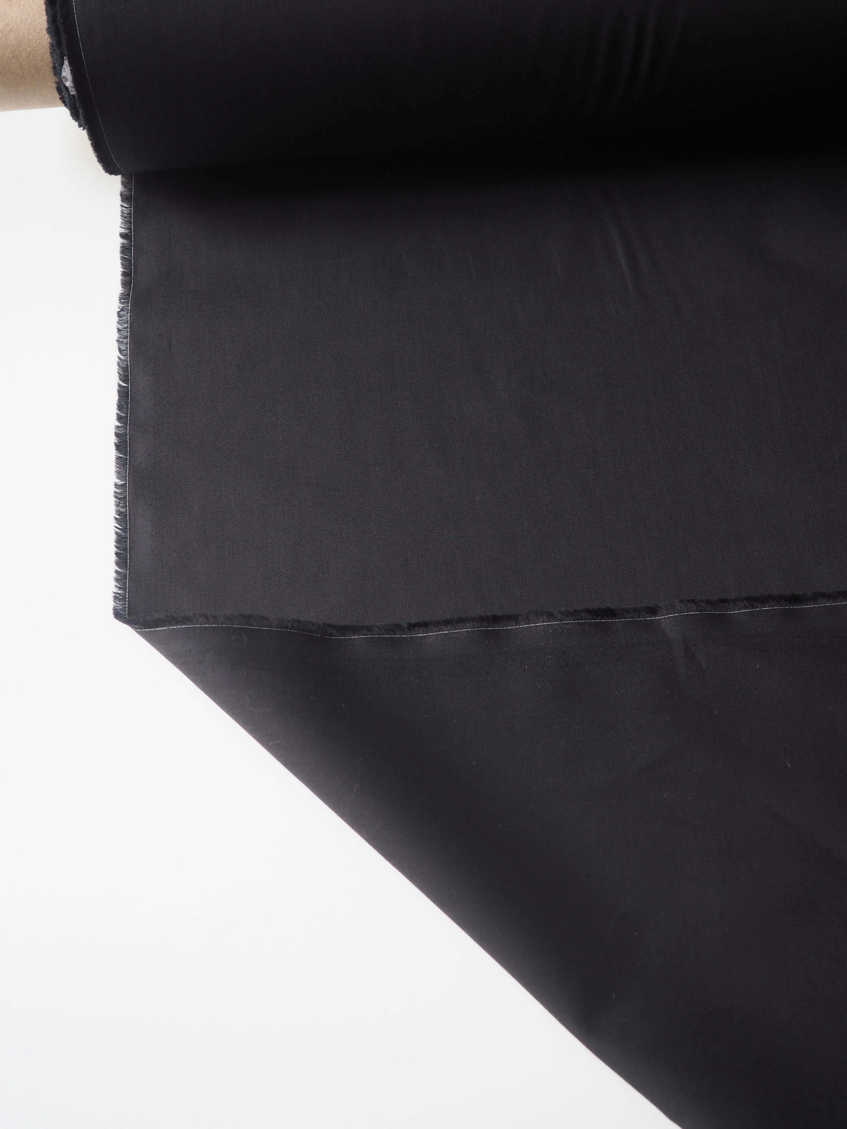 Black Lightweight Cotton