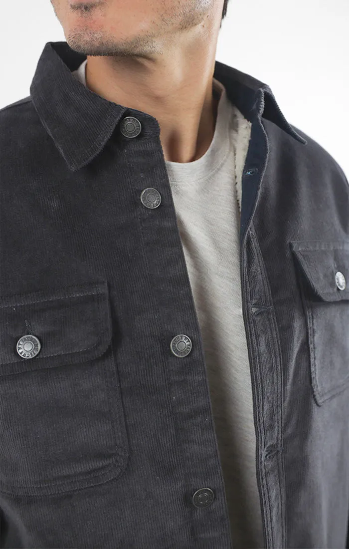 Concord Sherpa Lined Corduroy Shirt Jacket