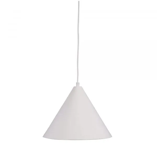 CONIC.28 Stylish Conical White Pendant