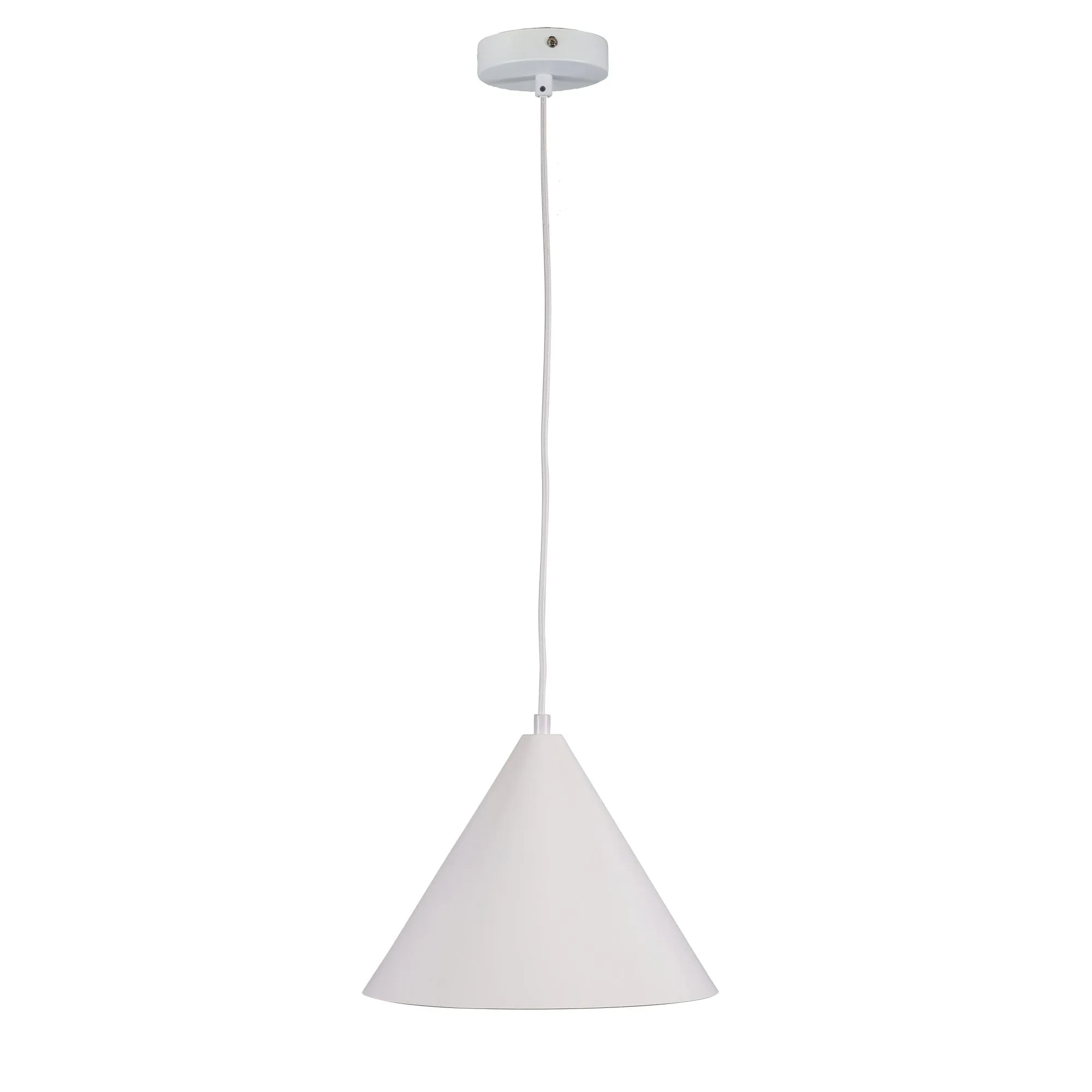 CONIC.28 Stylish Conical White Pendant