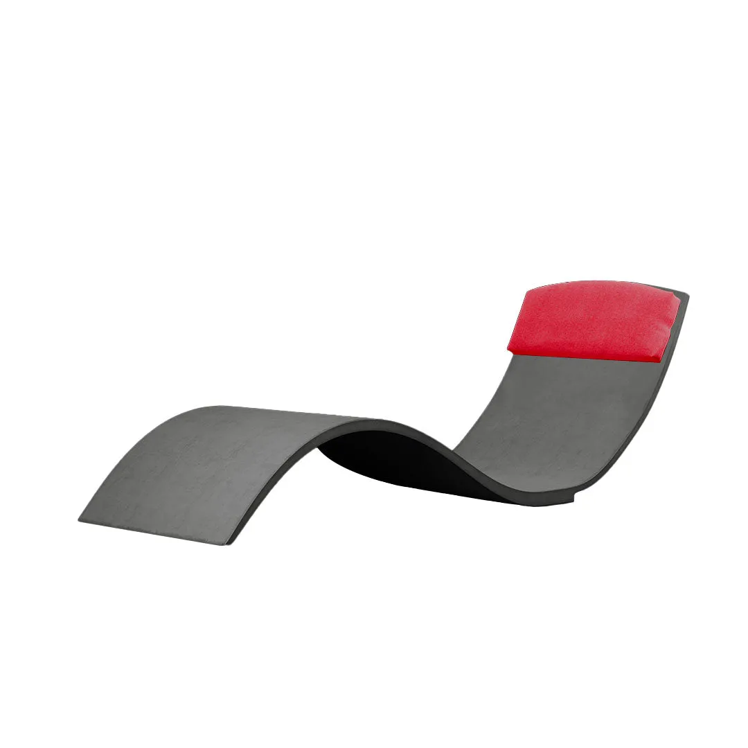 Curve II Chaise Lounger (Set of Two) - Luxury Concrete Pool Lounge Chair