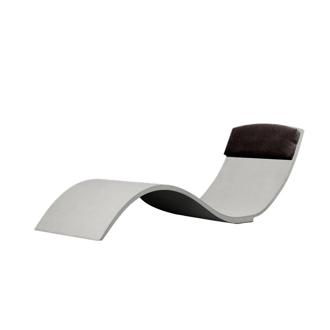 Curve II Chaise Lounger (Set of Two) - Luxury Concrete Pool Lounge Chair