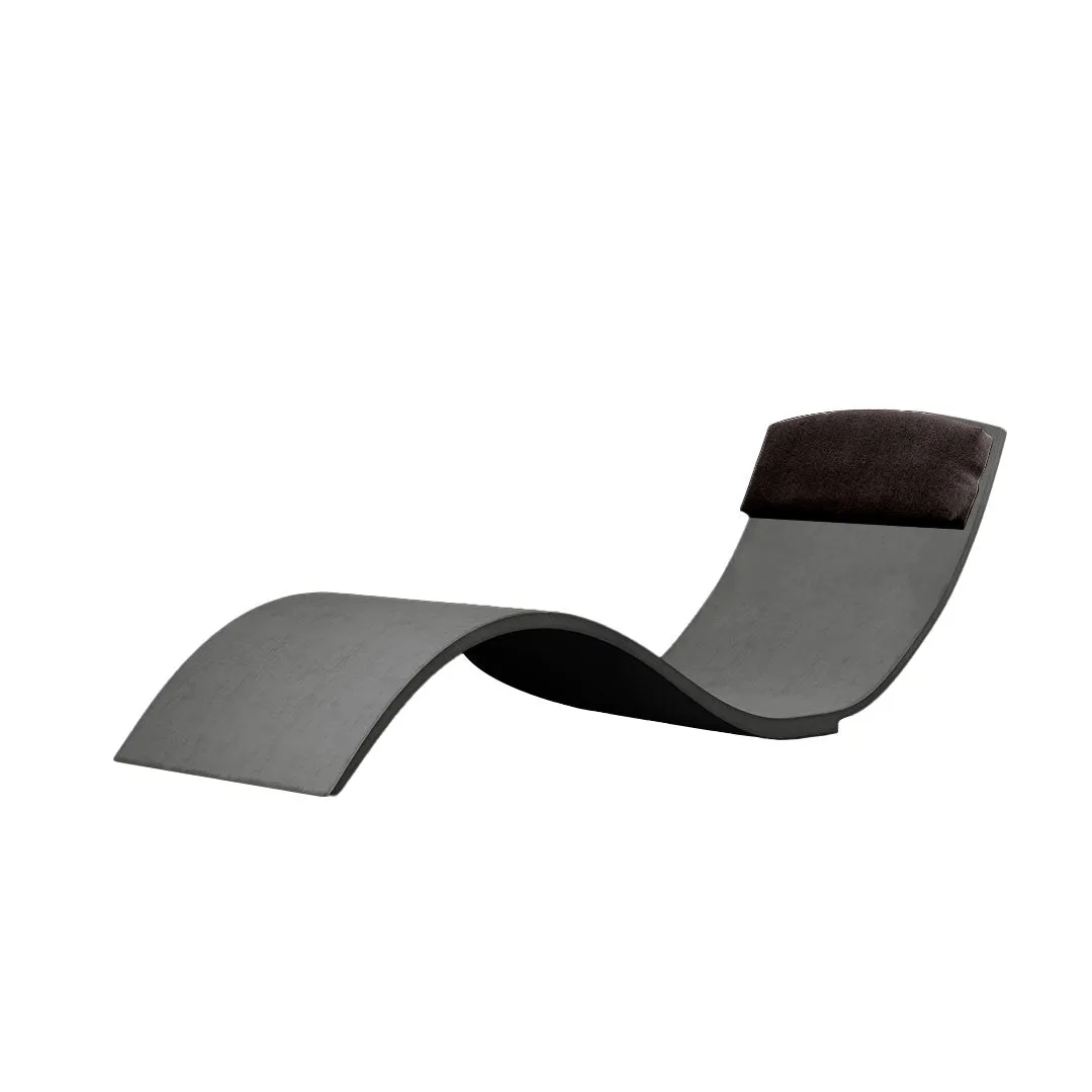 Curve II Chaise Lounger (Set of Two) - Luxury Concrete Pool Lounge Chair