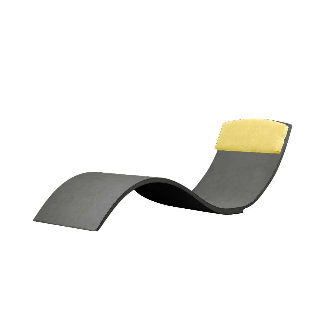 Curve II Chaise Lounger (Set of Two) - Luxury Concrete Pool Lounge Chair