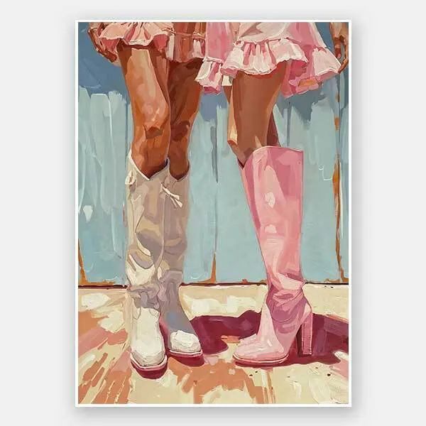 Dressed for Tour Unframed Art Print