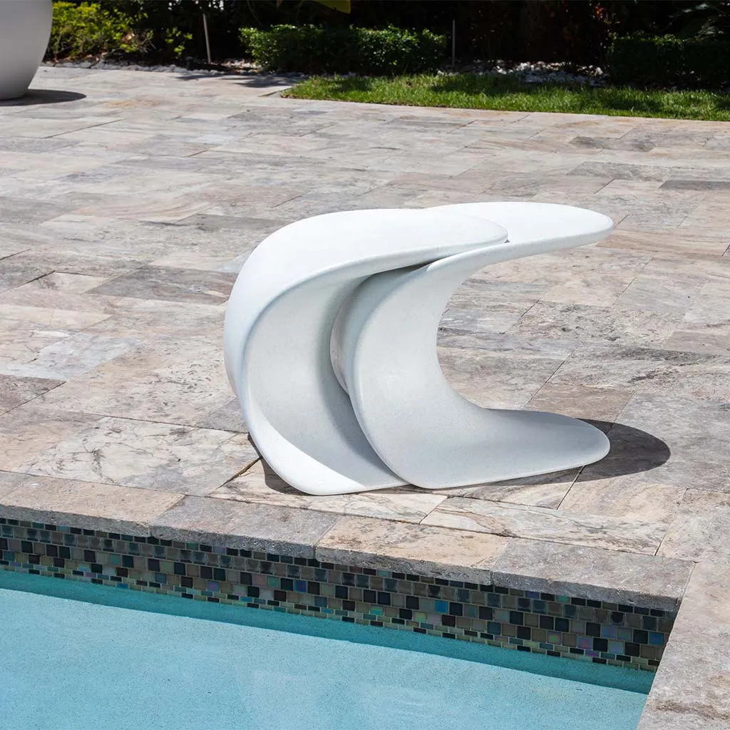 Drift Side Table/Stool for In-Pool Use (2 Pack) - Pool & Patio Table