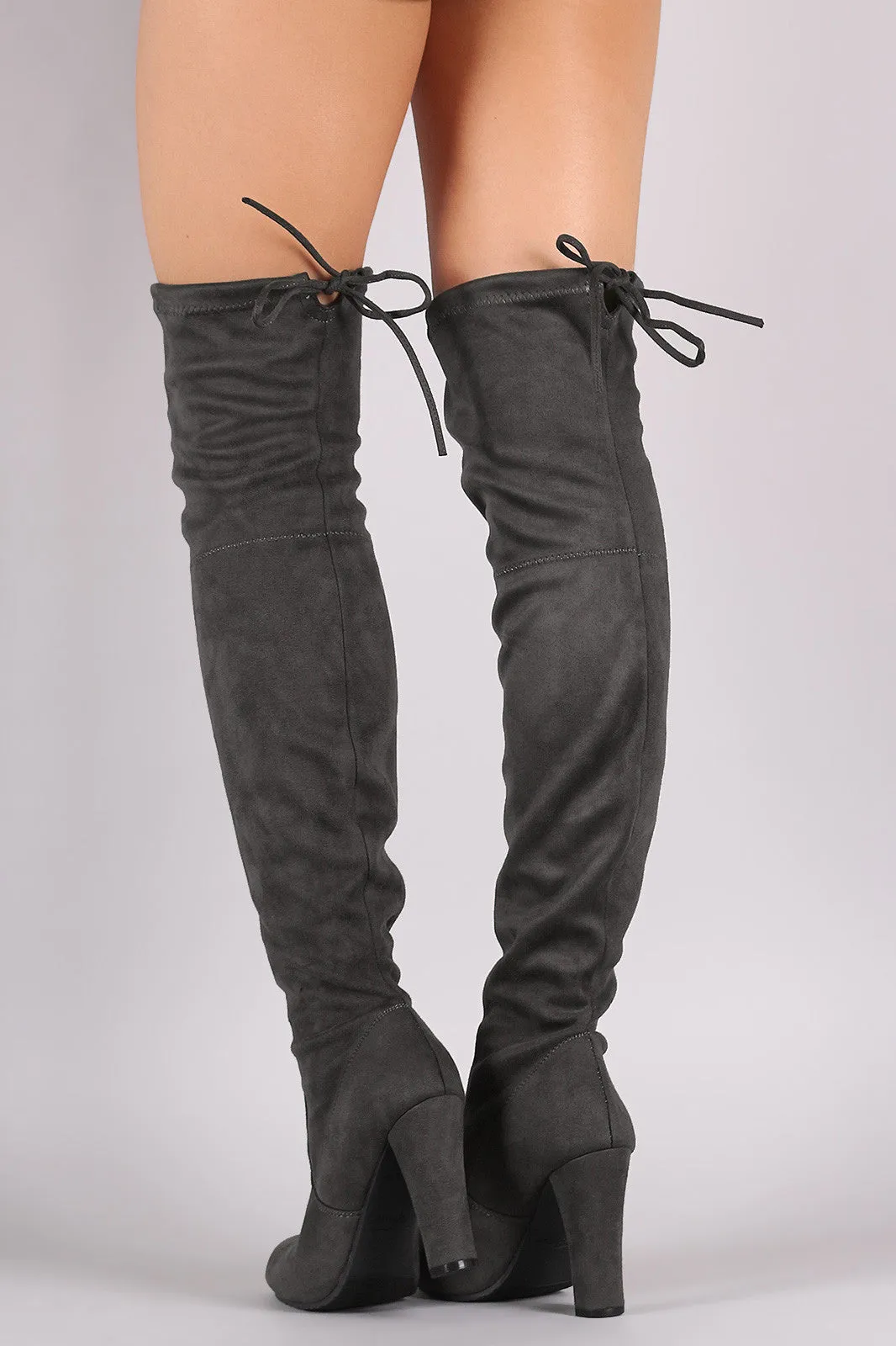 Fanny - Drawstring  Heeled Boots