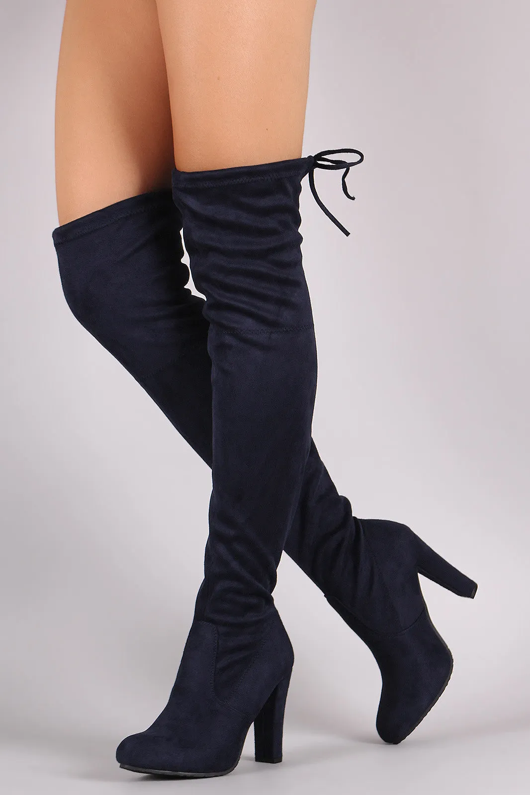 Fanny - Drawstring  Heeled Boots