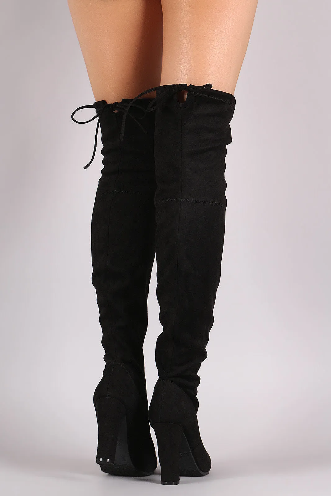 Fanny - Drawstring  Heeled Boots