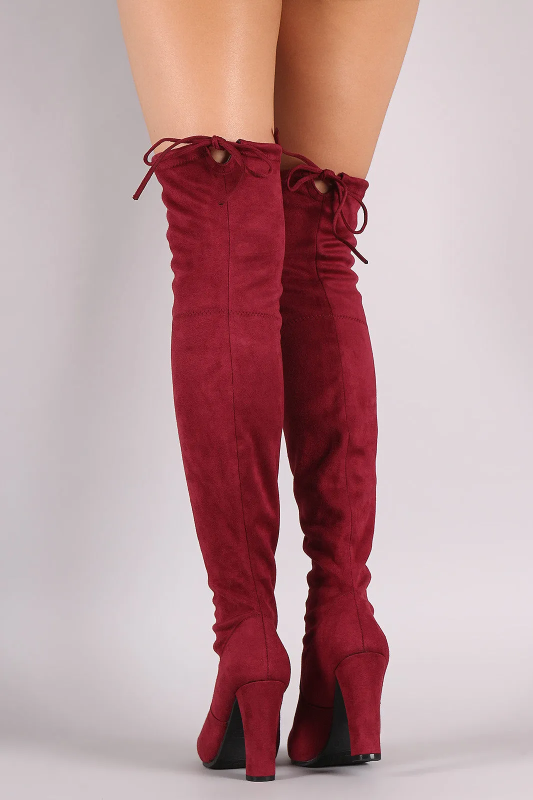 Fanny - Drawstring  Heeled Boots