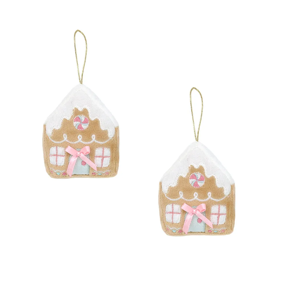 Gingerbread House Ornament 2 asst