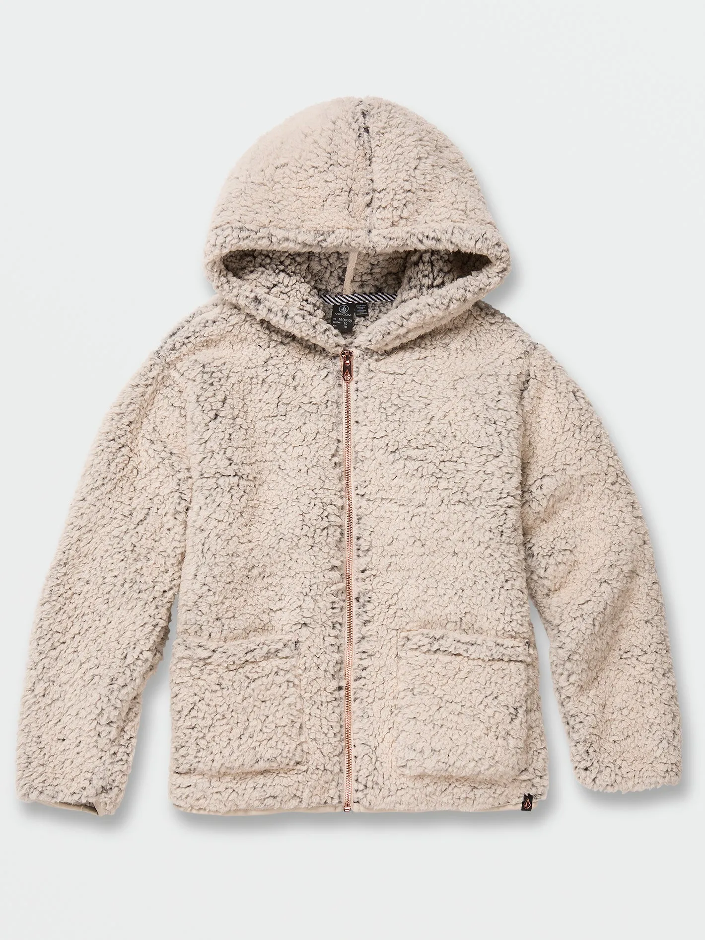 Girls Lived In Lounge Phuz Zip Up Jacket - Sand