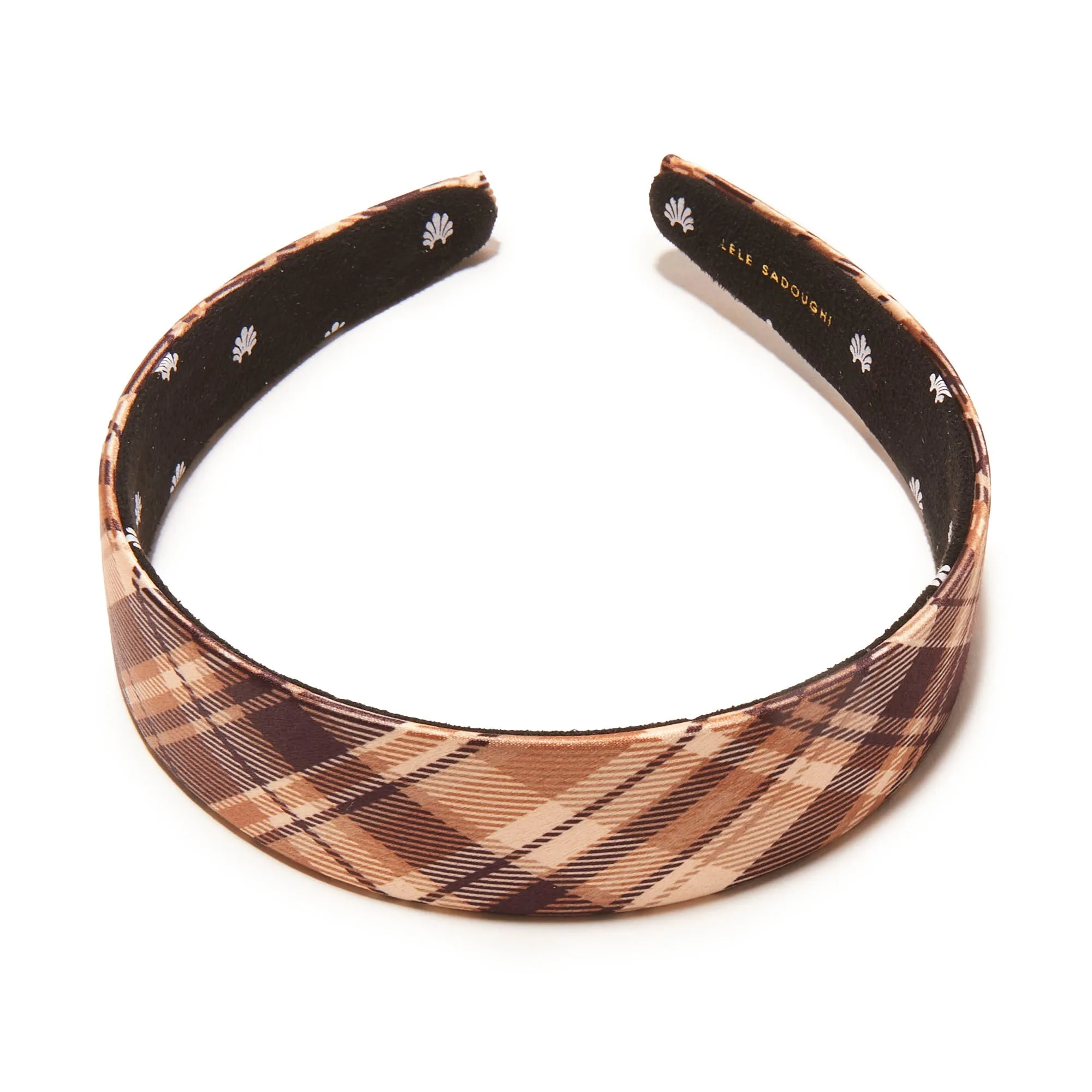 HICKORY PLAID PRINTED BESSETTE HEADBAND