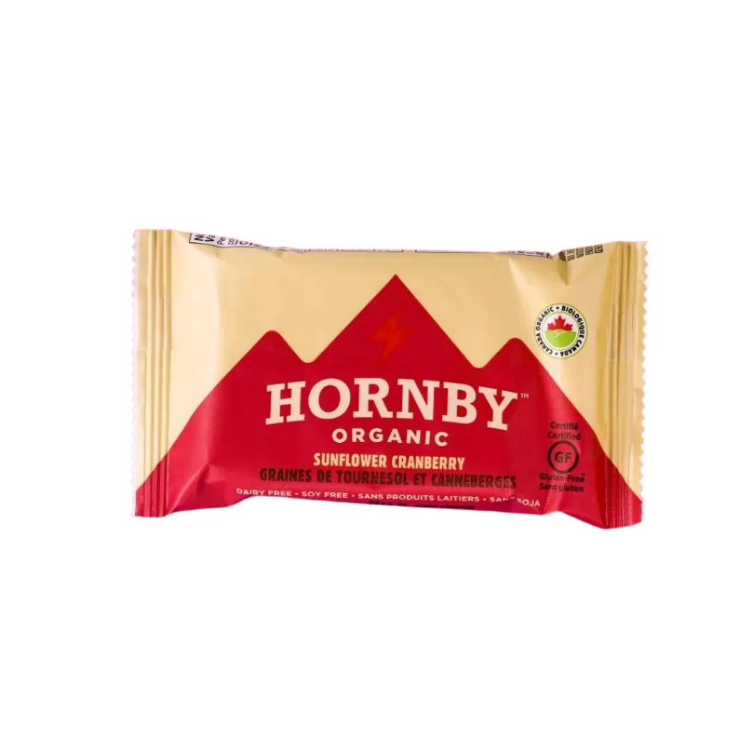 Hornby Organic Sunflower Cranberry Bar (80g)