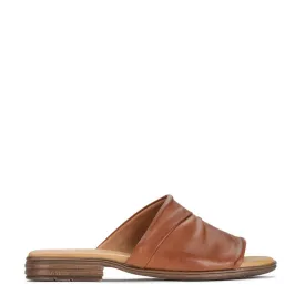 ILO LEATHER  SLIDE SANDALS