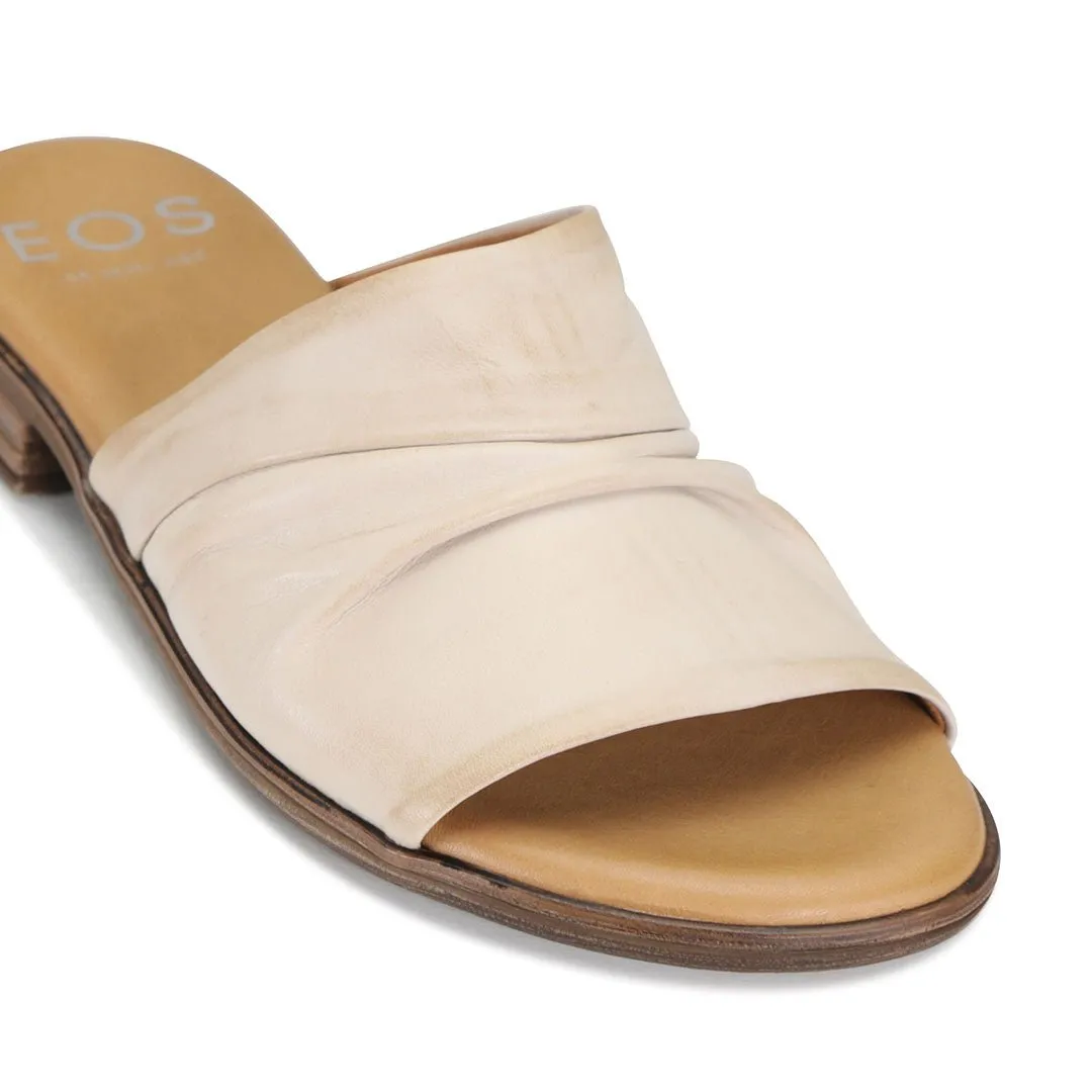 ILO LEATHER  SLIDE SANDALS