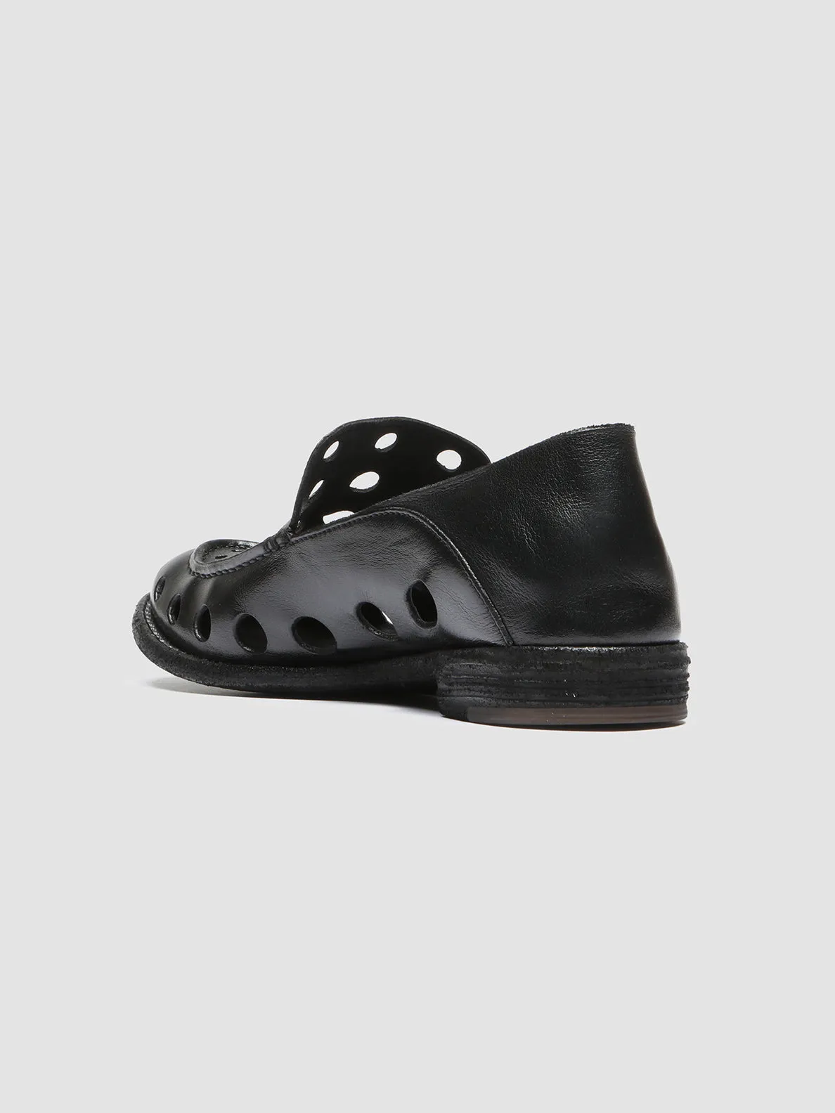 LEXIKON 542 - Black Leather Loafers