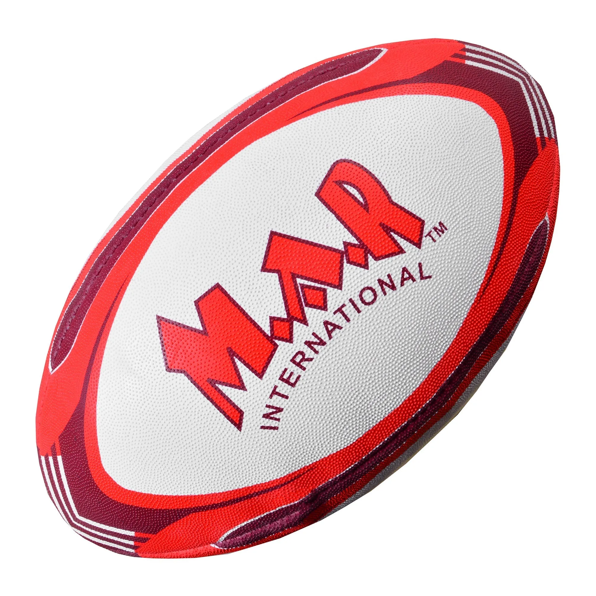 MAR-436G | Red Rugby Training Ball - Size 4