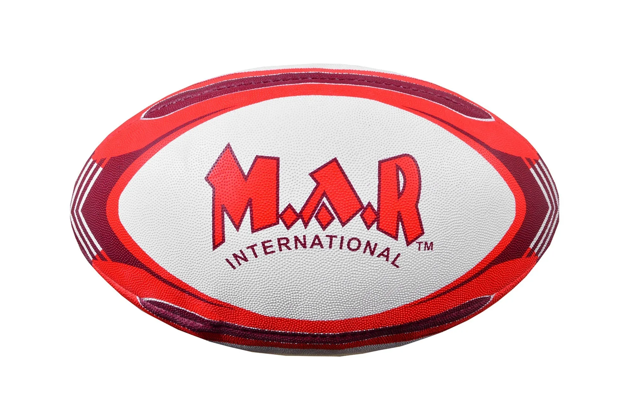 MAR-436G | Red Rugby Training Ball - Size 4