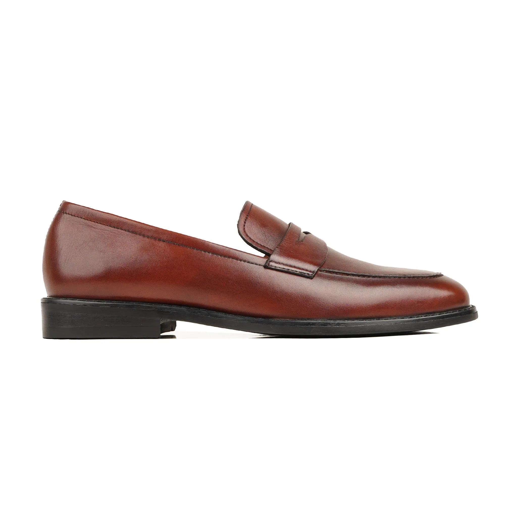 Martin - Men's Oxblood Calf Leather Loafer