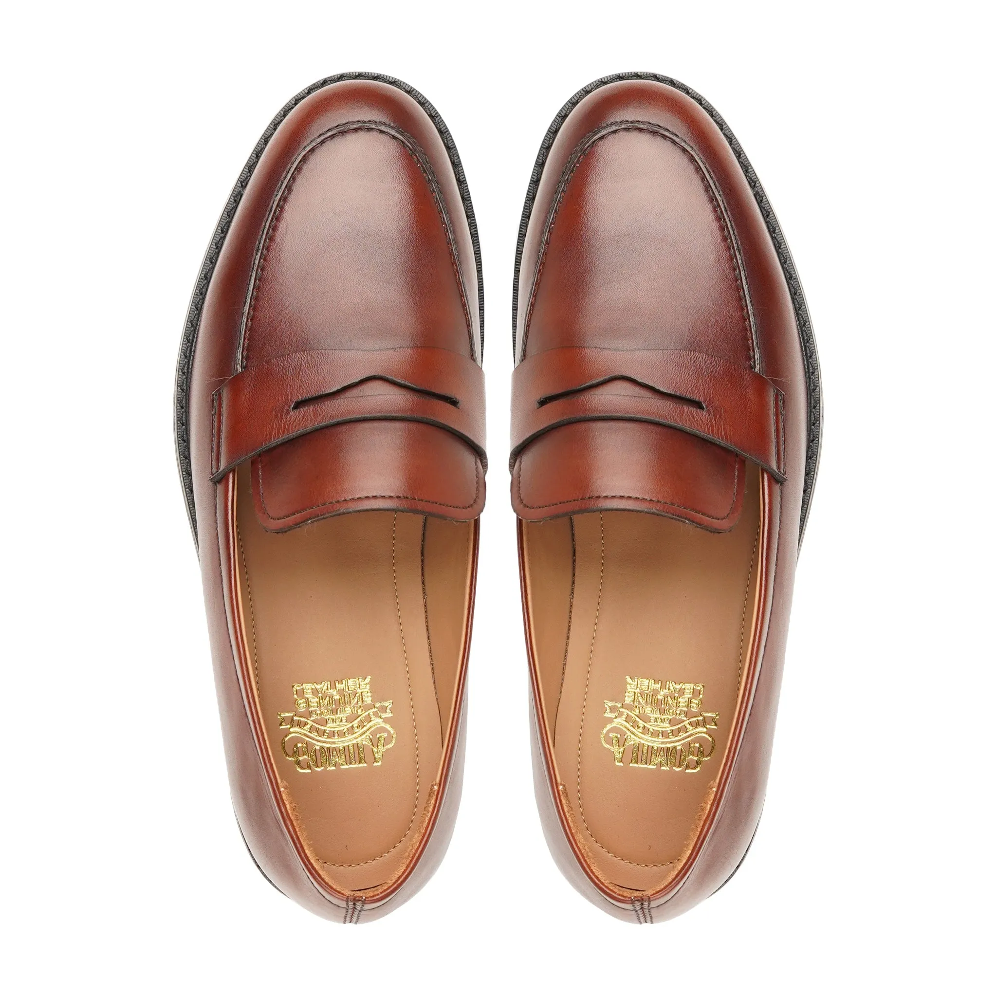 Martin - Men's Oxblood Calf Leather Loafer