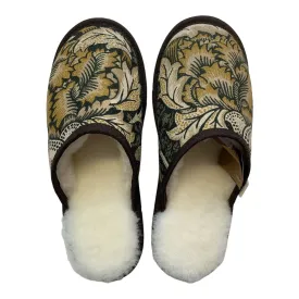 Morris Wandle Large White Slippers