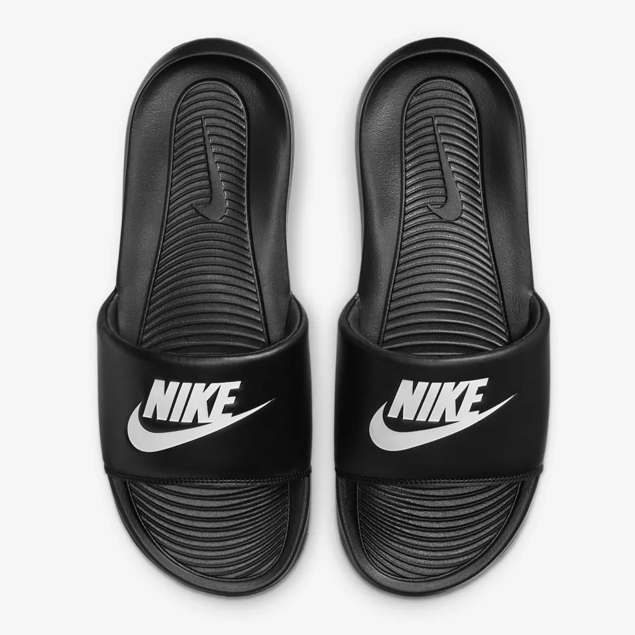 Nike Victori Logo Sliders - Black