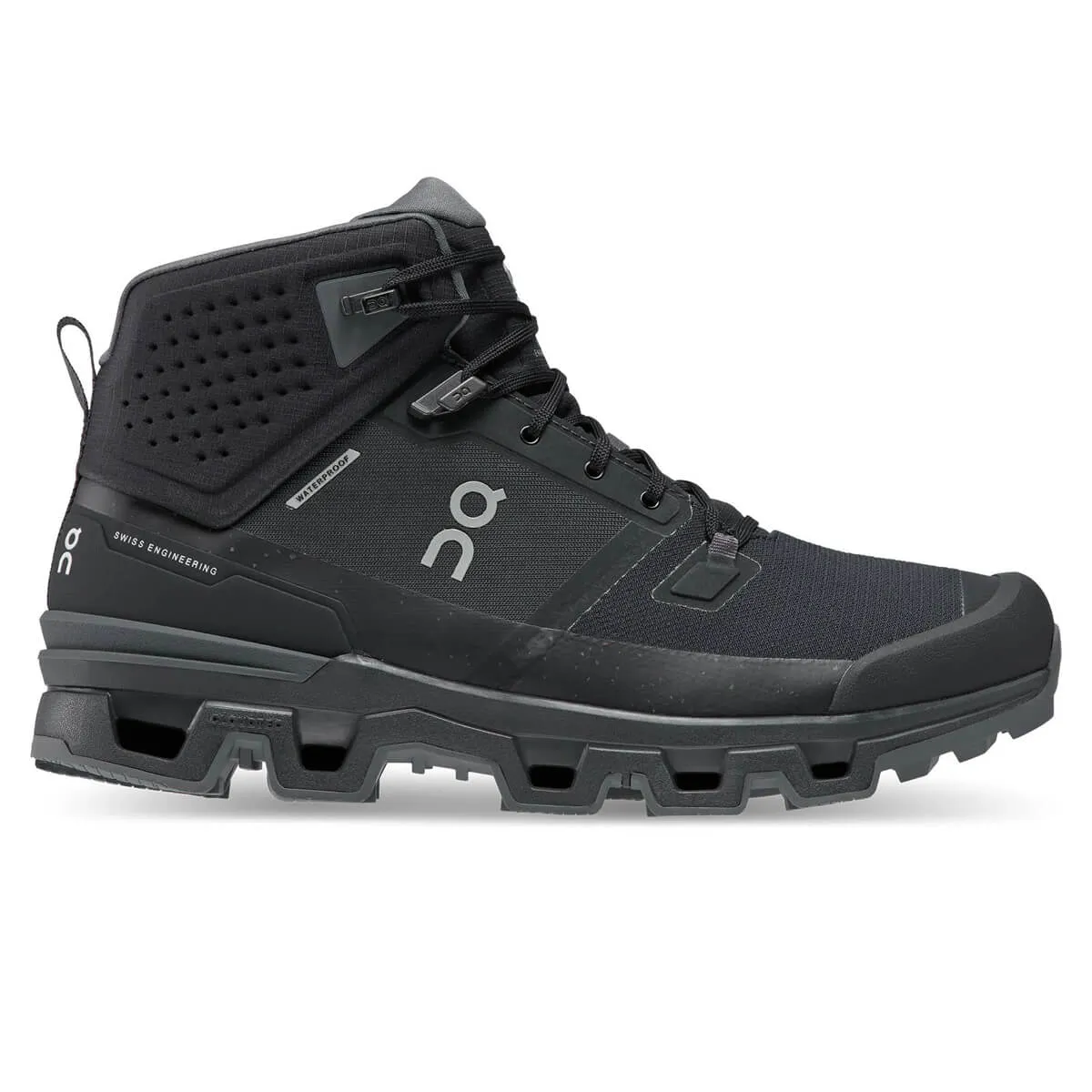 ON Cloudrock 2 Waterproof Womens | Black / Eclipse