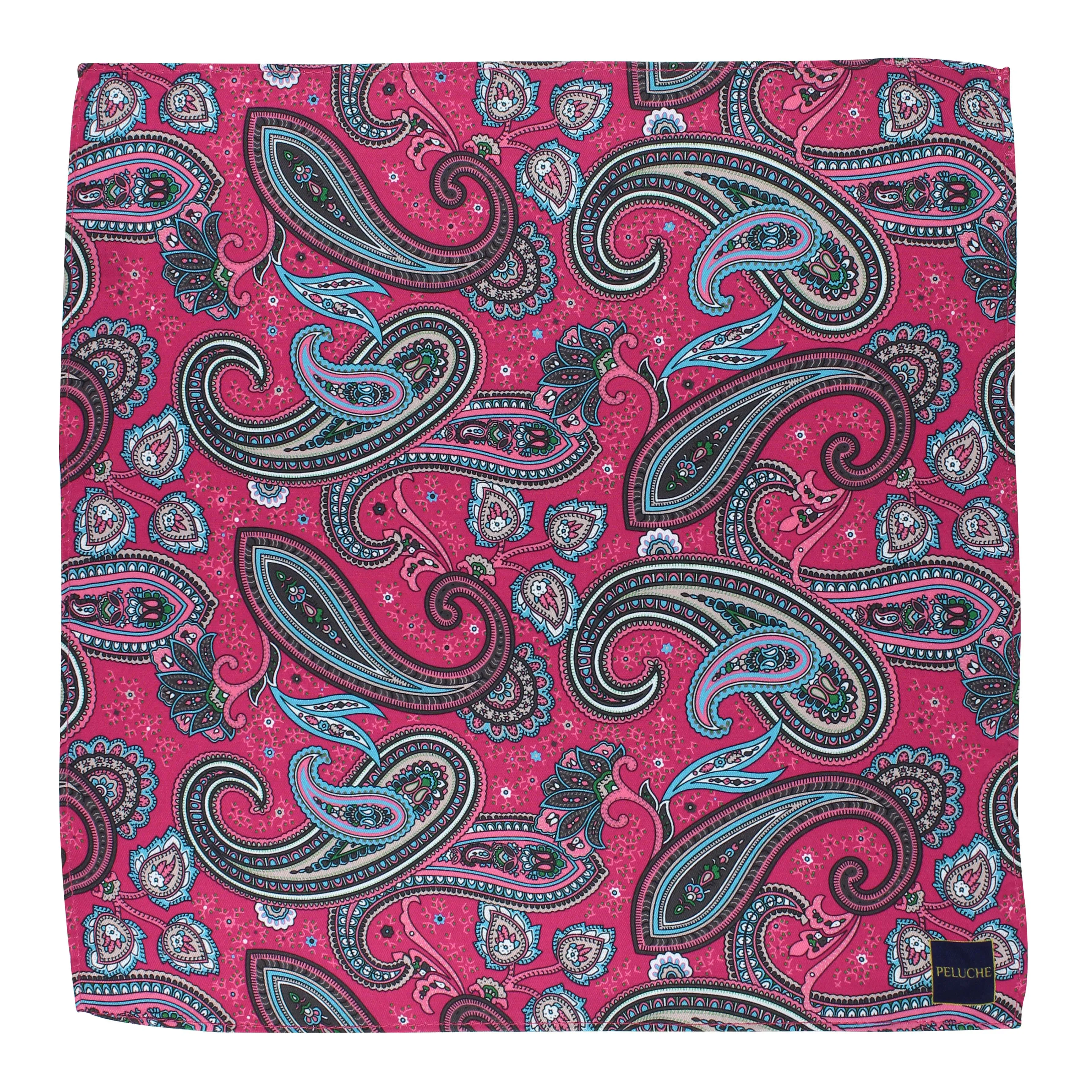 Peluche Beautiful Paisley Pattern Pocket Square For Men