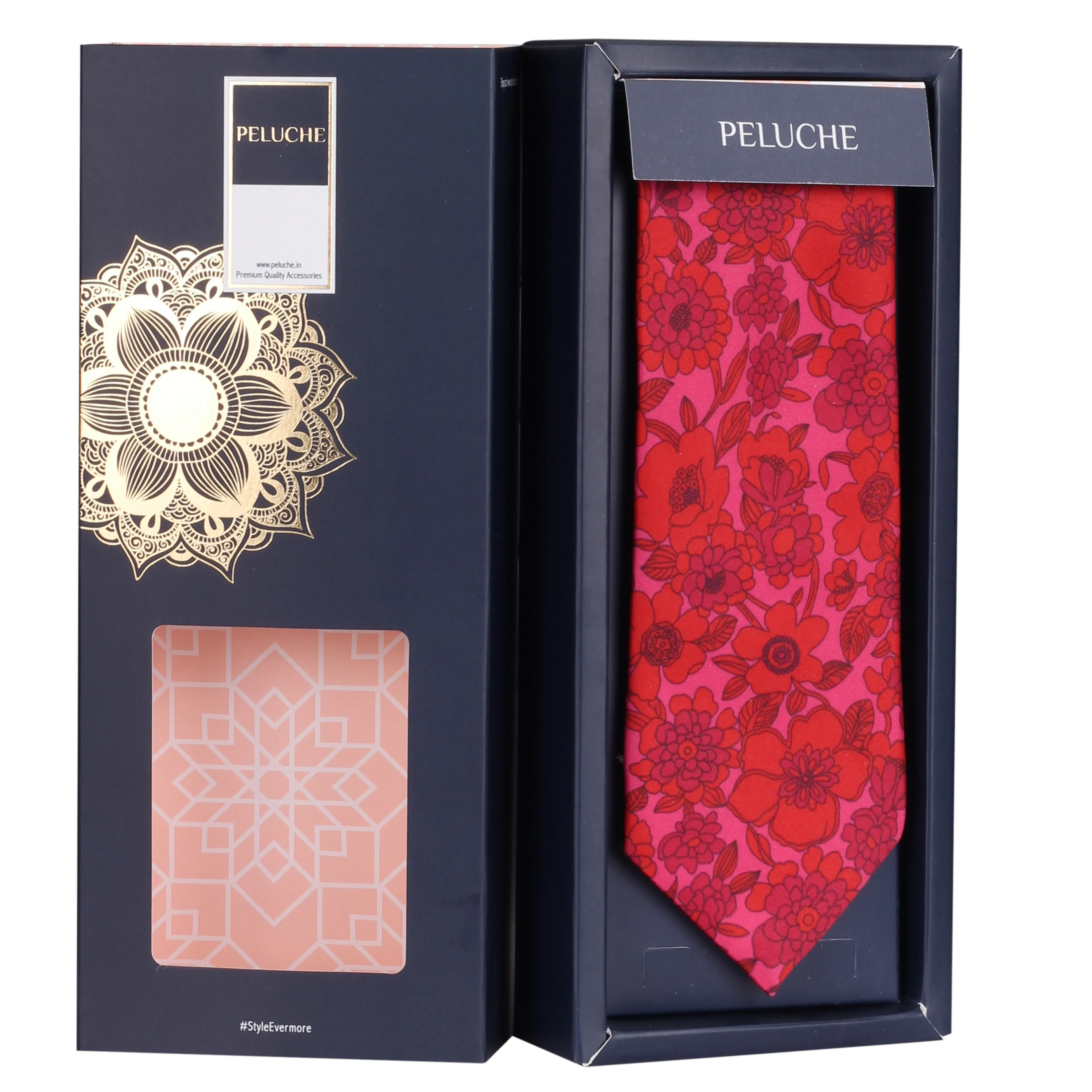 Peluche The Alluring Bud Microfiber Necktie For Men