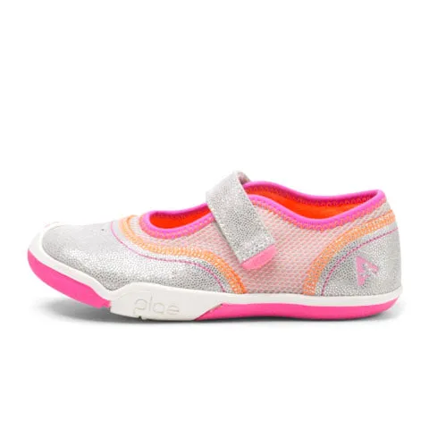 Plae Emme (Children) - Silver/Pink