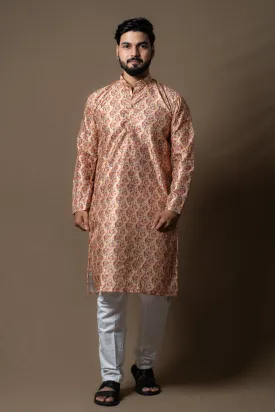 PRINTED ONION KURTA PAJAMA