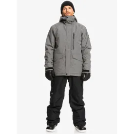 Quiksilver Mens Porter Snow Pant True Black- KVJ0