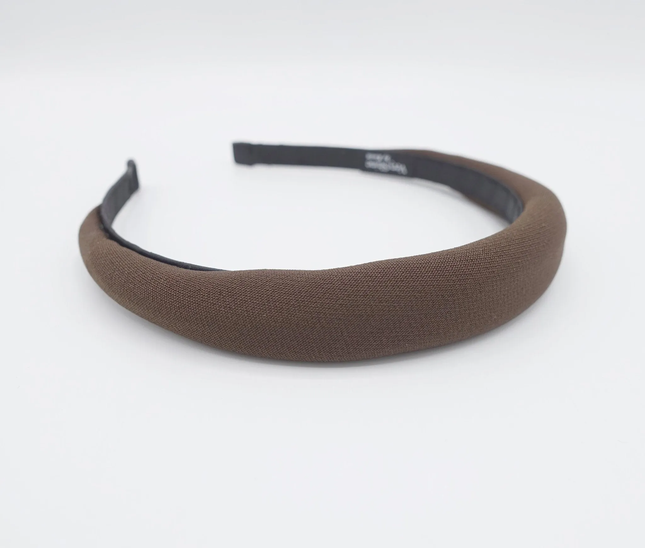 rolled-up padded headband thin stylish fashion hairband for women