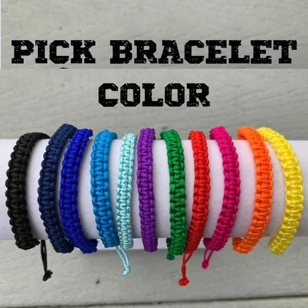 Roller Skate - Roller Derby Adjustable Bracelet - Pick Color