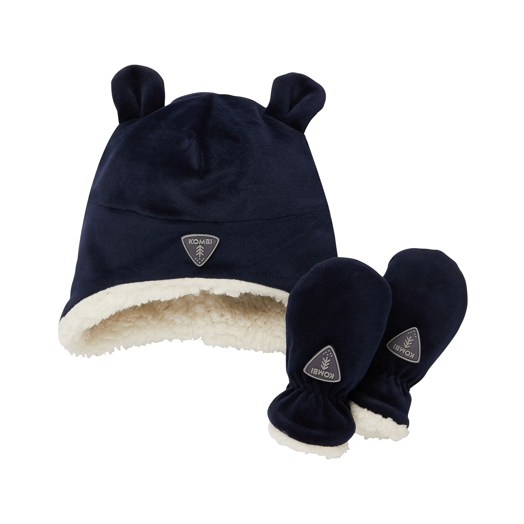 Sherpa Toque and Mittens Fleece Set - Infants