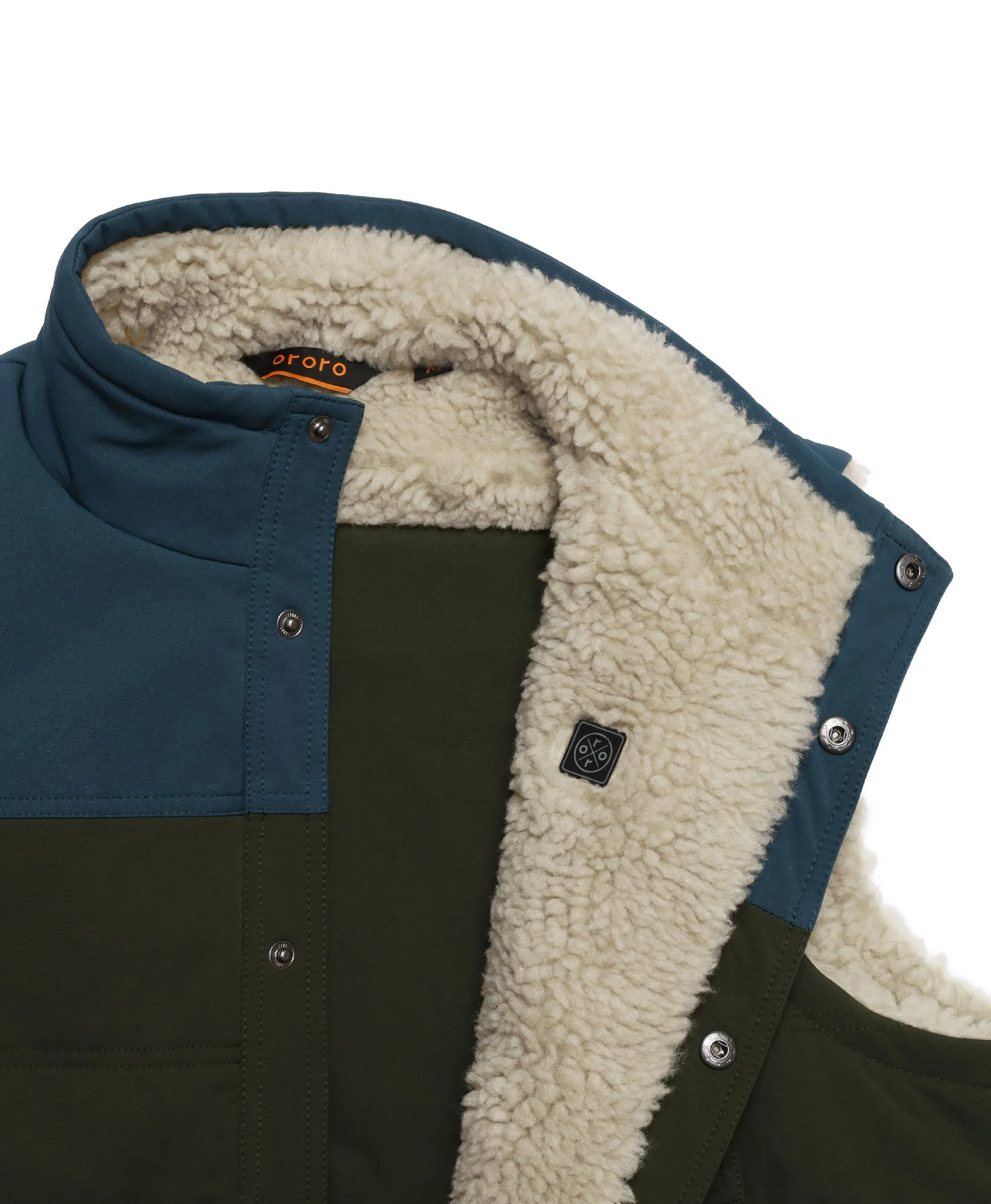 Sierra Men's Heated Sherpa Lined Vest