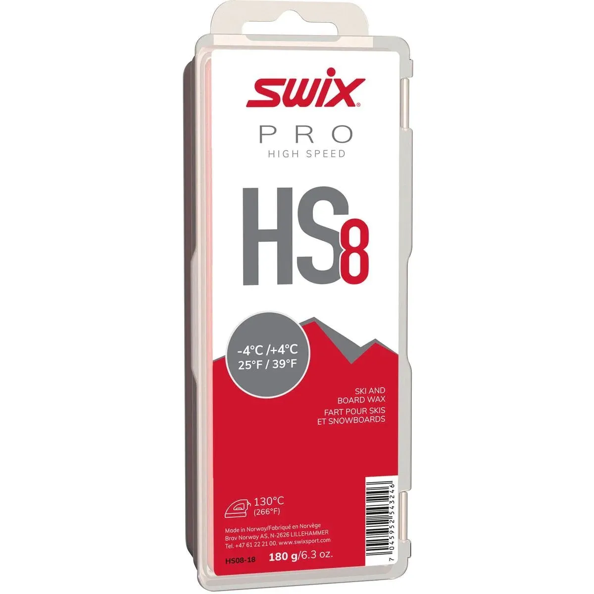 Swix HS8 Red 180 gm