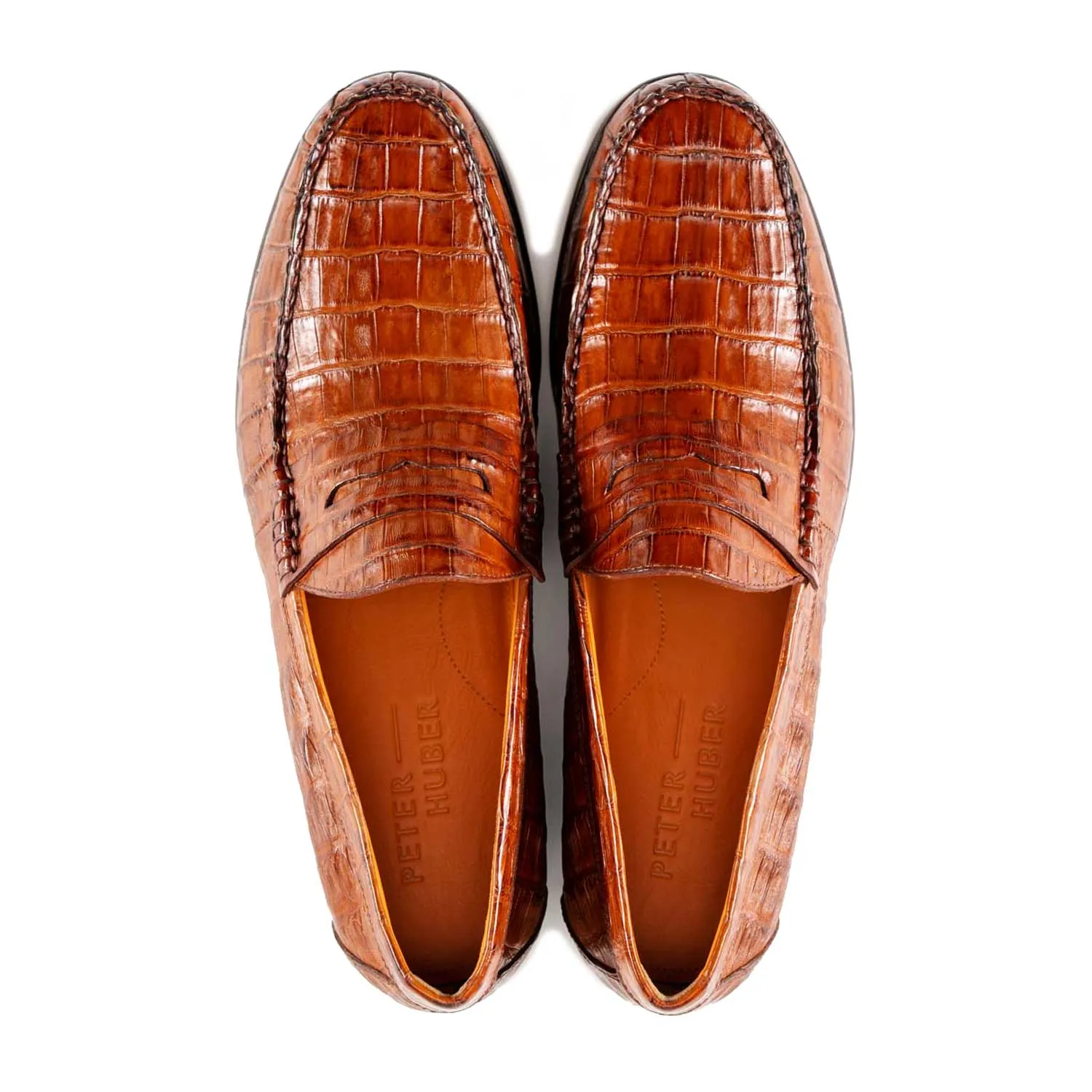 Texas Crocodile Penny Loafer