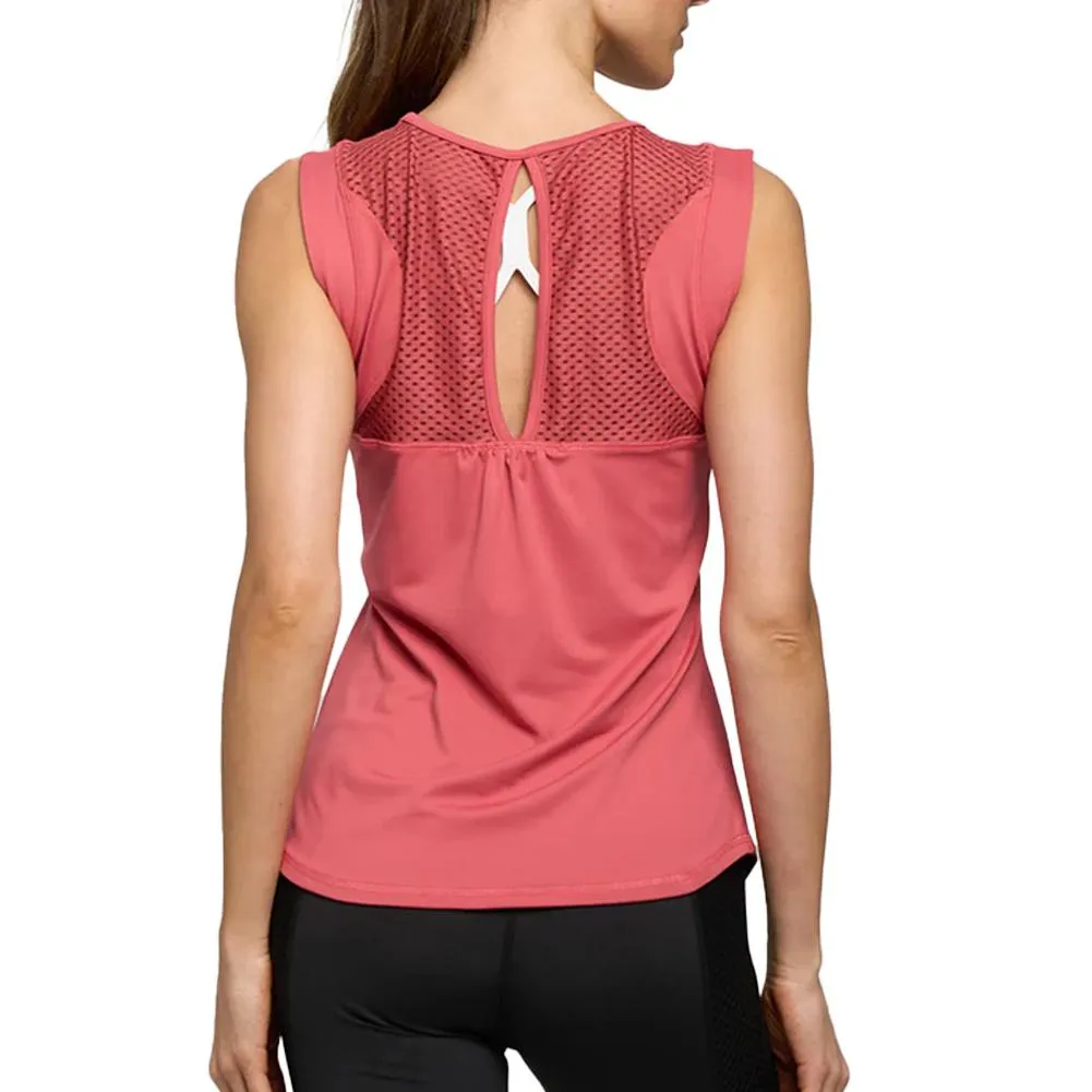 Women`s Elite Power Tennis Tank Henna